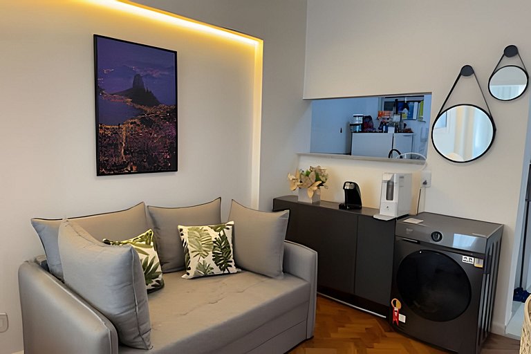 Copacabana 150 m da praia | Cama King + lava-seca