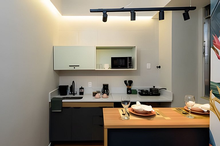 Loft no Centro do RJ, 2 min do Metrô da Cinelândia