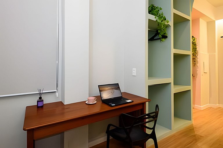 Loft no Centro do RJ, 2 min do Metrô da Cinelândia