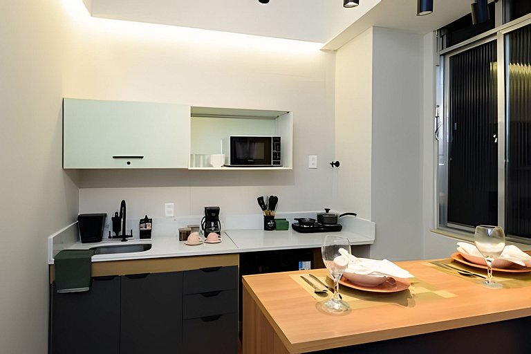 Loft no Centro do RJ, 2 min do Metrô da Cinelândia