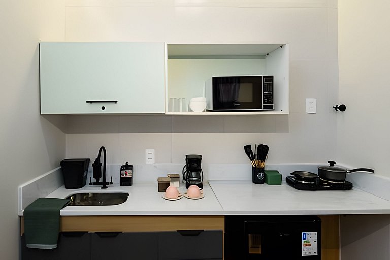 Loft no Centro do RJ, 2 min do Metrô da Cinelândia