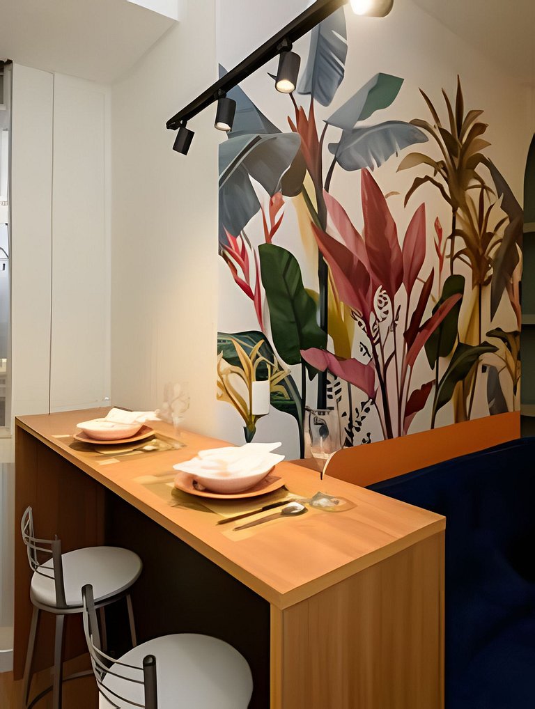Loft no Centro do RJ, 2 min do Metrô da Cinelândia