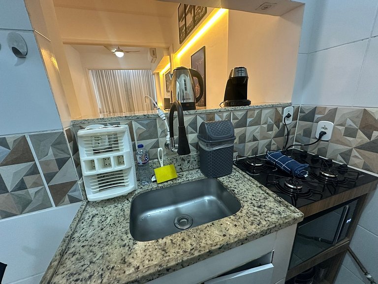 Copacabana 150 m da praia | Cama King + lava-seca