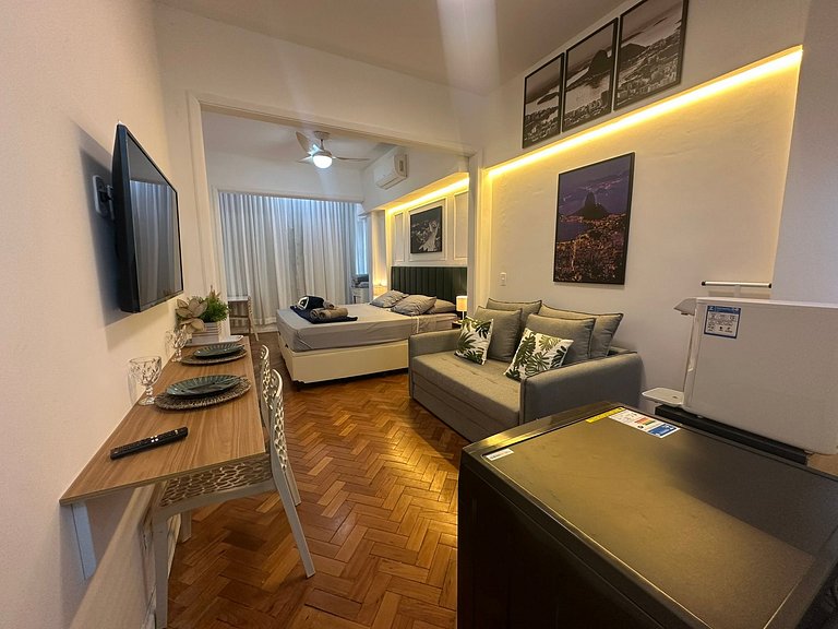 Copacabana 150 m da praia | Cama King + lava-seca