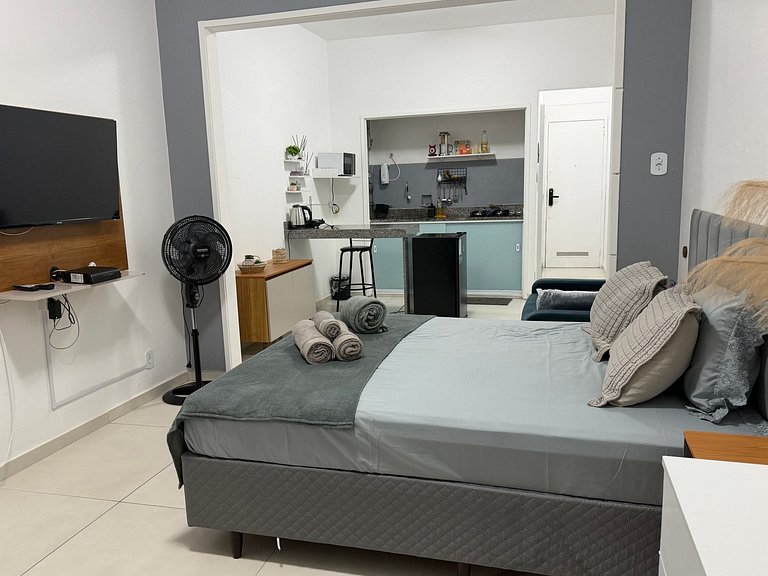 VISTA MAR | Cama King | Poucos Passos da Praia