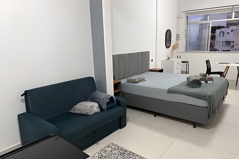 VISTA MAR | Cama King | Poucos Passos da Praia