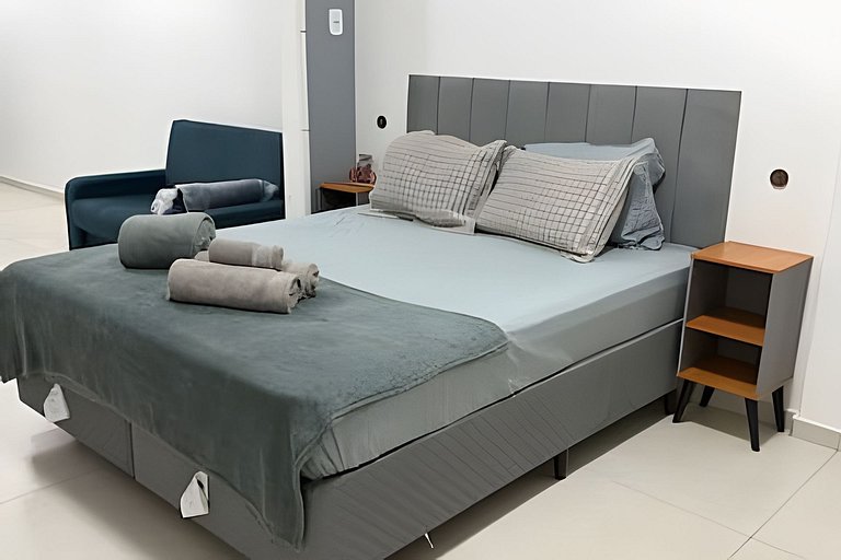 VISTA MAR | Cama King | Poucos Passos da Praia