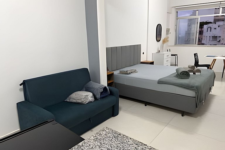 VISTA MAR | Cama King | Poucos Passos da Praia